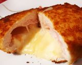 Une image de l'étape 7 de Médaillons de poulet au maroilles ou au cheddar.