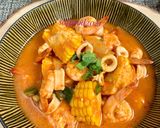 Foto langkah ke 6 dari resep Seafood Saus Merah Pedas / Saus Padang.