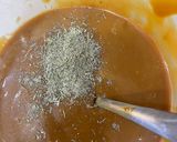 A picture of step 1 of Caramel Cardamom cake rusk (wheat flour).