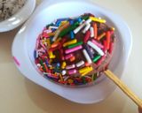 A picture of step 8 of Cake Pops Truffle Bouquet #foodiesandfriends.