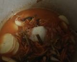 Hình bước làm 2 của món Canh kim chi khoai tây