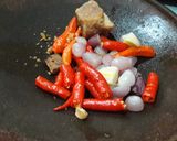 Foto langkah ke 3 dari resep Kangkung Tauge Bumbu Rujak.