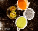 A picture of step 5 of Orange Kiwi Smoothie.