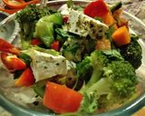 A picture of step 2 of Slaw Salad.