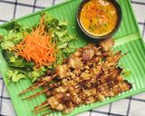 Hình bước làm 5 của món Thịt nướng xiên que