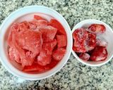 A picture of step 1 of Watermelon 🍉 Slusshie.