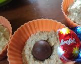 Foto del paso 2 de la receta: Cupcake de avena con huevito de chocolate ❤️