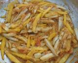 A picture of step 5 of Potatoes and Arvi ka Salan.