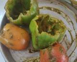 Tandoori stuffed capsicum & Tomato recipe step 3 photo