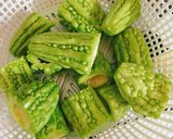 Hình bước làm 1 của món Canh mướp đắng nhồi thịt
