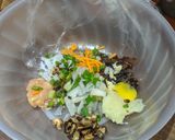 A picture of step 1 of Vietnamese Spring Rolls.