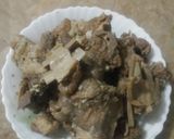 A picture of step 2 of Afghani Pulao.