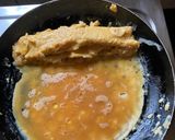 A picture of step 5 of Japanese Rolled Omelette (Dashimaki Tamago-Kansai style), quick breakfast.