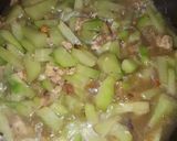 Foto langkah ke 3 dari resep Tumis Labu Siam Tempe.