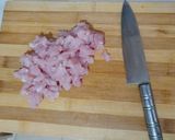 صورة لخطوة 2 من وصفة غراتان بالدجاج في المقلاة 🍳 🐔