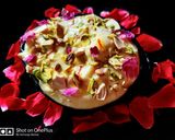A picture of step 8 of Kesar elaichi shrikhand.