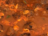 Albóndigas rellenas de queso