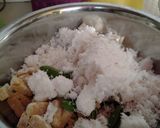 Foto langkah ke 3 dari resep Botok tempe teri tahu.