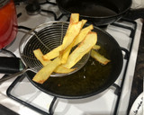 Foto del paso 8 de la receta: Sopa de cocido y timbal de filete de cerdo con cebolla caramelizada y pimientos asados