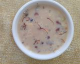 A picture of step 5 of Fasting special sabudana kheer with dryfruits and jaggery.