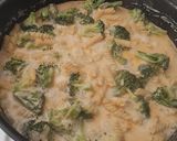 Sajtkrémes, brokkolis tészta 🧀🥦 recept fázis 3 fotója