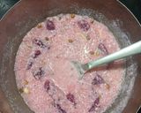 A picture of step 3 of Dragonfruit kheer.