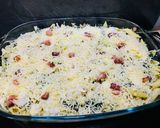 Spenótos-sonkás-tejszínes tészta recept fázis 6 fotója
