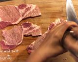 รูปขั้นตอนการทำที่ 2 ของ ข้าวหมูทอดทงคัทซึ