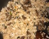 Hình bước làm 4 của món Cơm xào bò sa tế