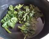 A picture of step 1 of Palak Puri.