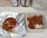 A picture of step 1 of Almond toffee.