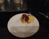 A picture of step 3 of My tweeked jam sponge.