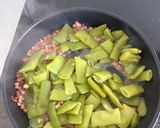 Foto del paso 4 de la receta: Judías verdes con tomate y jamón