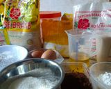 Foto langkah ke 1 dari resep Bolu Kukus Coklat Gluten Free.