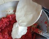 A picture of step 4 of Fusion Indian dessert (gajar halwa +srikhand +fried bread).