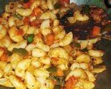 वेज मेकरोनी (Veg macaroni recipe in hindi) रेसिपी चरण 5 फोटो