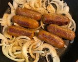 A picture of step 2 of Cacio e Pepe & Sausage.