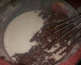 Foto del paso 3 de la receta: Torta de chocolate rellena con crema y mermelada de frambuesa
