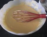 Une image de l'étape 2 de Moelleux à la rhubarbe façon tatin.