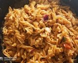 A picture of step 4 of Pasta with mayonnaise easy peasy full of flavours.