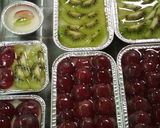 Foto langkah ke 3 dari resep Puding susu topping buah.
