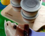 Foto langkah ke 4 dari resep Puding lapis oreo milo coklat.