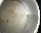 A picture of step 1 of Jaggery tea.