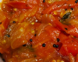 பச்சை மிளகாய் தக்காளி தொக்கு(green chilli tomato thokku recipe in tamil) ரெசிபி ஸ்டேப் 3 புகைப்படம்