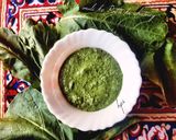 मुली के पत्ते की चटनी (Mooli ke patte ki chutney recipe in hindi) रेसिपी चरण 4 फोटो
