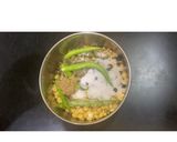 A picture of step 4 of Rajasthani Kalmi Vada.