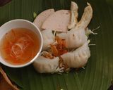 Hình bước làm 3 của món Sủi cảo hấp
