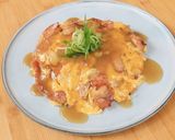 Foto langkah ke 10 dari resep Nasi Telur Hongkong.