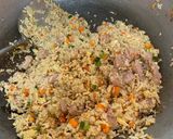รูปขั้นตอนการทำที่ 2 ของ ข้าวผัดแหนม