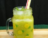 A picture of step 5 of Raw Mango Drink🥭🍃🍸.